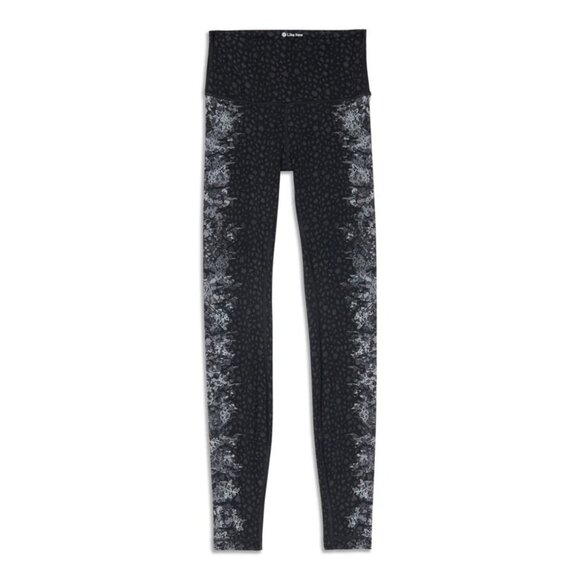 Lululemon Womens Black Wunder Under HR Full-Length Leggings Size 8 Nulu 7606 - Picture 1 of 11